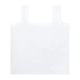 Picture of FOLDING RPET SHOPPER TOTE BAG in White