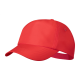 Picture of RPET BASEBALL CAP in Red