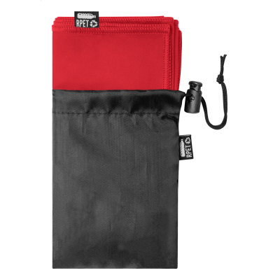 Picture of RPET TOWEL in Red