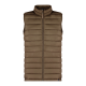 RPET BODYWARMER VEST in Brown image 2
