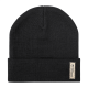 ORGANIC COTTON WINTER HAT in Black image 2