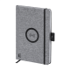 Picture of CORDLESS CHARGER NOTE BOOK in Grey