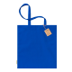 Picture of COTTON SHOPPER TOTE BAG in Blue