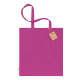 Picture of COTTON SHOPPER TOTE BAG in Pink