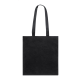 Picture of COTTON SHOPPER TOTE BAG in Black
