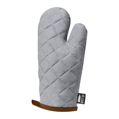 Picture of RPET OVEN MITT in Grey.