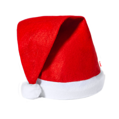 Picture of RPET FATHER CHRISTMAS SANTA HAT in Red.
