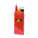Picture of 6 PC PENCIL SET in Red