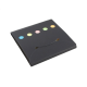 Picture of STICKY NOTE PAD in Black