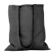 Picture of COTTON SHOPPER TOTE BAG in Black