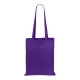 Picture of COTTON SHOPPER TOTE BAG in Purple
