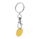 Picture of TROLLEY COIN KEYRING in Yellow
