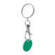 Picture of TROLLEY COIN KEYRING in Green