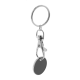 Picture of TROLLEY COIN KEYRING in Black