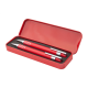 Picture of PEN AND PENCIL SET in Red