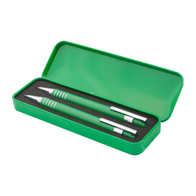 Picture of PEN AND PENCIL SET in Green