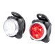 Picture of RECHARGEABLE BICYCLE LIGHT SET in Black