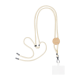 Picture of MOBILE PHONE HOLDER LANYARD, CIRCLE in Natural