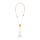 Picture of MOBILE PHONE HOLDER LANYARD, CIRCLE in Natural