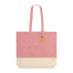 Picture of COTTON SHOPPER TOTE BAG in Red