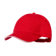 Picture of RPET BASEBALL CAP in Red