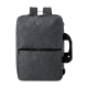 Picture of RPET DOCUMENT BACKPACK RUCKSACK in Black