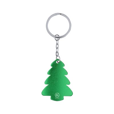 Picture of CHRISTMAS KEYRING in Green.