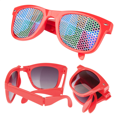 Picture of FOLDING SUNGLASSES in Red