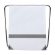 Picture of REFLECTIVE DRAWSTRING BAG in White