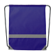Picture of REFLECTIVE DRAWSTRING BAG in Blue