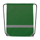 Picture of REFLECTIVE DRAWSTRING BAG in Green