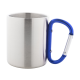 Picture of STAINLESS STEEL METAL MUG in Blue