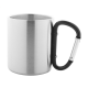 Picture of STAINLESS STEEL METAL MUG in Black
