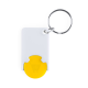 Picture of TROLLEY COIN KEYRING in Yellow