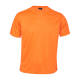 Picture of SPORTS TEE SHIRT in Neon Fluorescent Fluorescent Orange