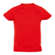 Picture of CHILDRENS SPORTS TEE SHIRT in Red