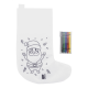 COLOURING CHRISTMAS STOCKING in White image 2