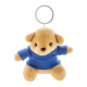 Picture of PLUSH TEDDY BEAR KEYRING in Blue