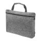 Picture of RPET DOCUMENT LAPTOP BAG in Grey