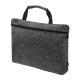 Picture of RPET DOCUMENT LAPTOP BAG in Dark Grey