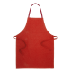 Picture of COTTON APRON in Red