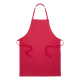Picture of RECYCLED COTTON APRON in Red