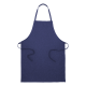 Picture of RECYCLED COTTON APRON in Dark Blue