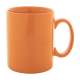Picture of COLOUR CERAMIC POTTERY MUG in Orange