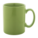 Picture of COLOUR CERAMIC POTTERY MUG in Lime Green
