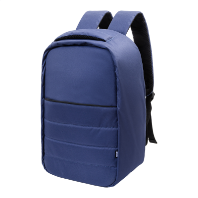 Picture of RPET BACKPACK RUCKSACK in Dark Blue