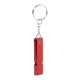 WHISTLE KEYRING in Red image 2