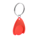 Picture of TROLLEY COIN KEYRING in Red