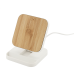 Picture of CORDLESS CHARGER MOBILE PHONE HOLDER in White