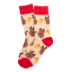 Picture of CHRISTMAS SOCKS in Natural